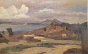 Ischia,View from the Slopes of Mount Epomeo (mk05) Jean Baptiste Camille  Corot
